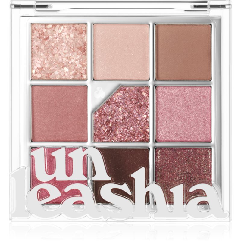 Unleashia Glitterpedia Eye Palette paletka očních stínů odstín All of Dusty Rose 6