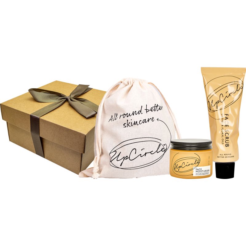 UpCircle Peeling & Moisturiser Set dárková sada pro citlivou pleť - parfo.cz