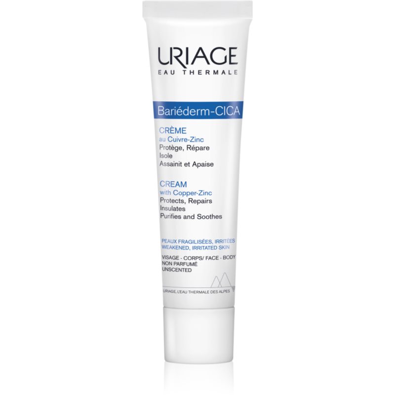 Uriage Bariéderm Cica-Cream with Copper-Zinc reparativní krém s obsahem mědi a zinku s panthenolem 40 ml - parfo.cz