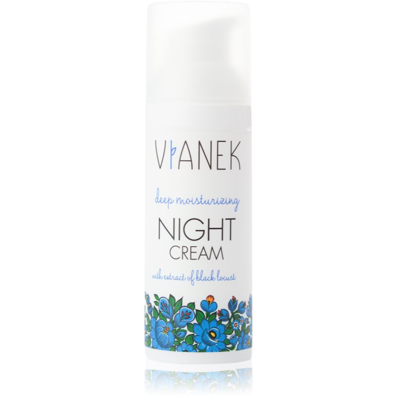 Vianek Moisturising intenzivní noční krém pro suchou až citlivou pleť 50 ml - parfo.cz