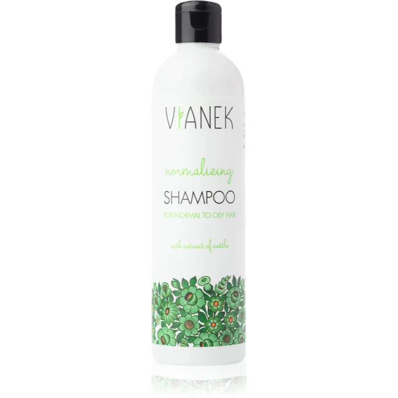 Vianek Normalizing jemný šampon ke každodennímu použití pro normální až mastné vlasy 300 ml - parfo.cz