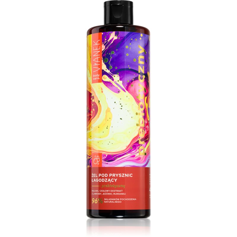 Vianek Prebiotic Soothing zklidňující sprchový gel s prebiotiky 400 ml - parfo.cz