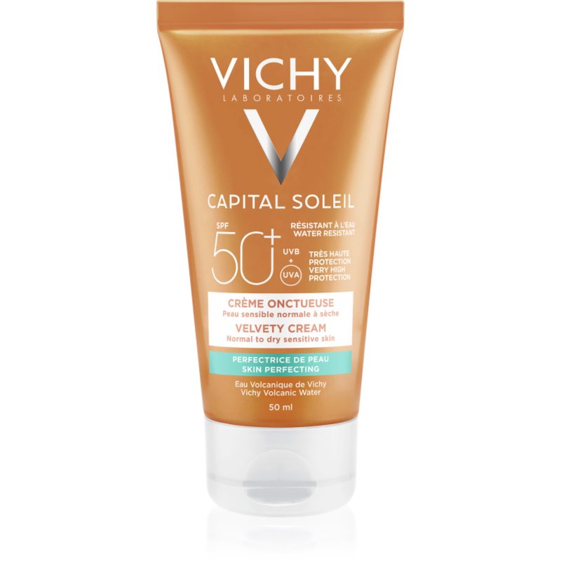 Vichy Capital Soleil ochranný krém pro sametově jemnou pleť SPF 50+ 50 ml - parfo.cz