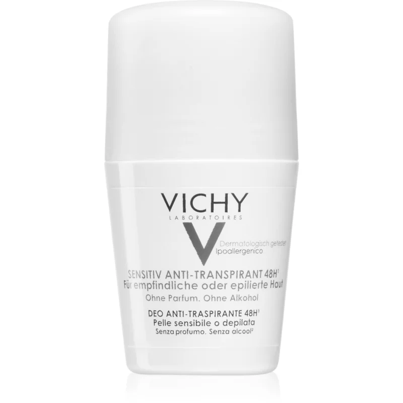 Vichy Deodorant 48h deodorant roll-on pro citlivou a podrážděnou pokožku 50 g - parfo.cz