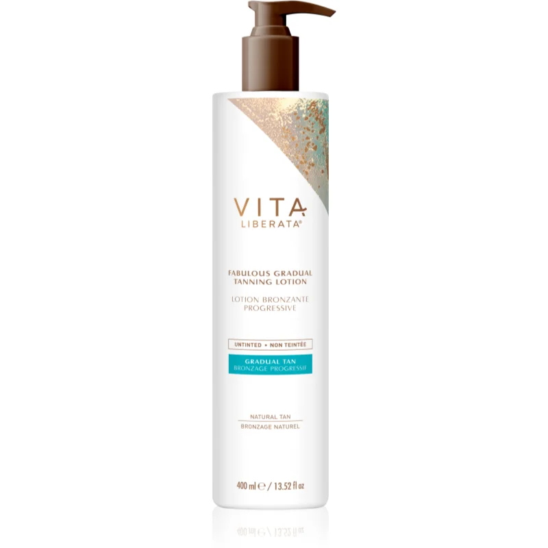 Vita Liberata Fabulous Gradual Tanning Lotion bezbarvý samoopalovací krém na tělo 400 ml - parfo.cz