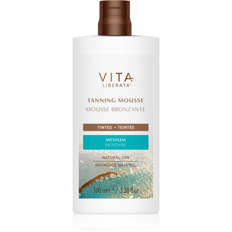Vita Liberata Tanning Mousse Tinted samoopalovací pěna na tělo odstín Medium 100 ml - parfo.cz