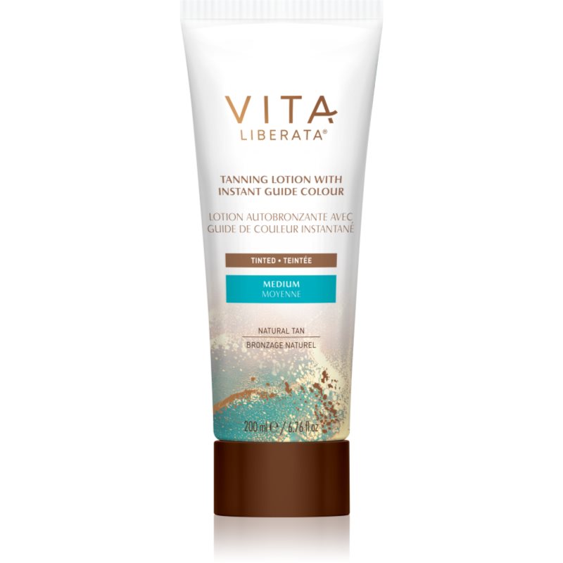 Vita Liberata Tinted Tanning Lotion samoopalovací tělové mléko odstín Medium 200 ml - parfo.cz