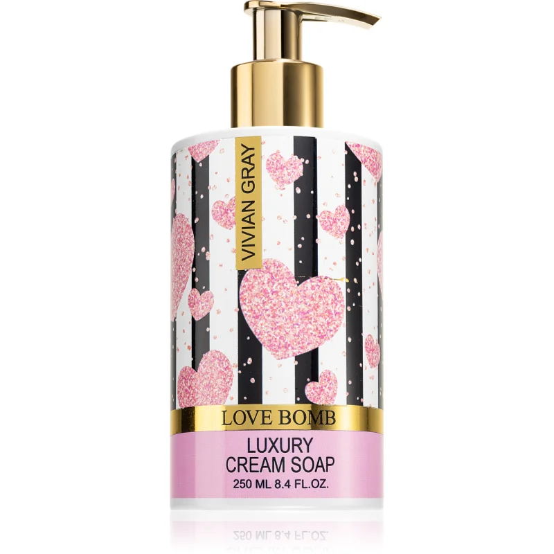 Vivian Gray Love Bomb krémové tekuté mýdlo 250 ml - parfo.cz