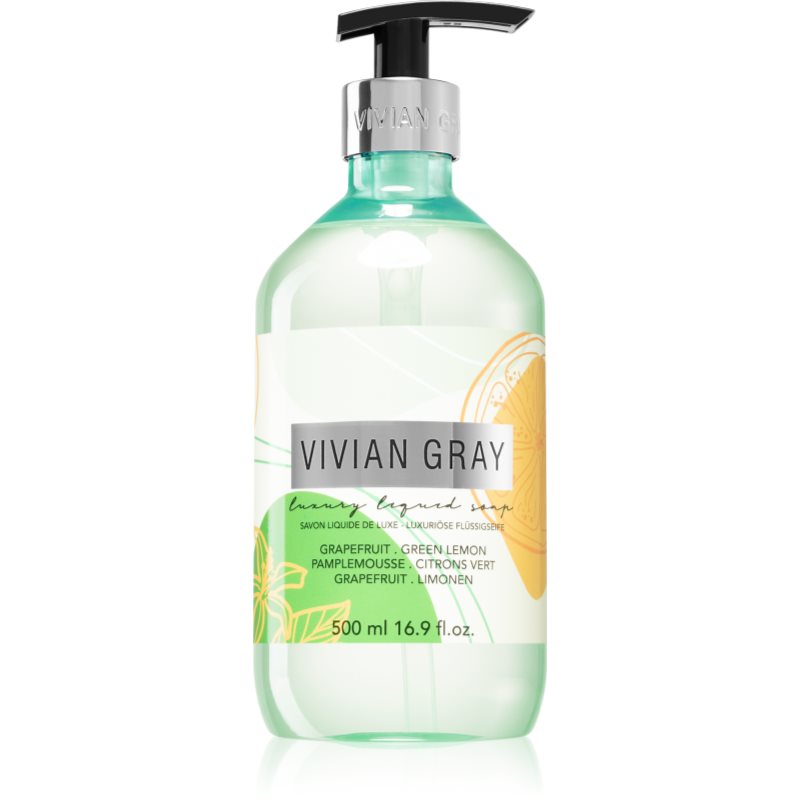 Vivian Gray Modern Pastel Grapefruit & Green Lemon osvěžující tekuté mýdlo 500 ml - parfo.cz