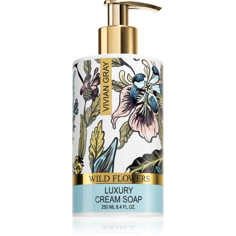 Vivian Gray Wild Flowers krémové mýdlo 250 ml - parfo.cz