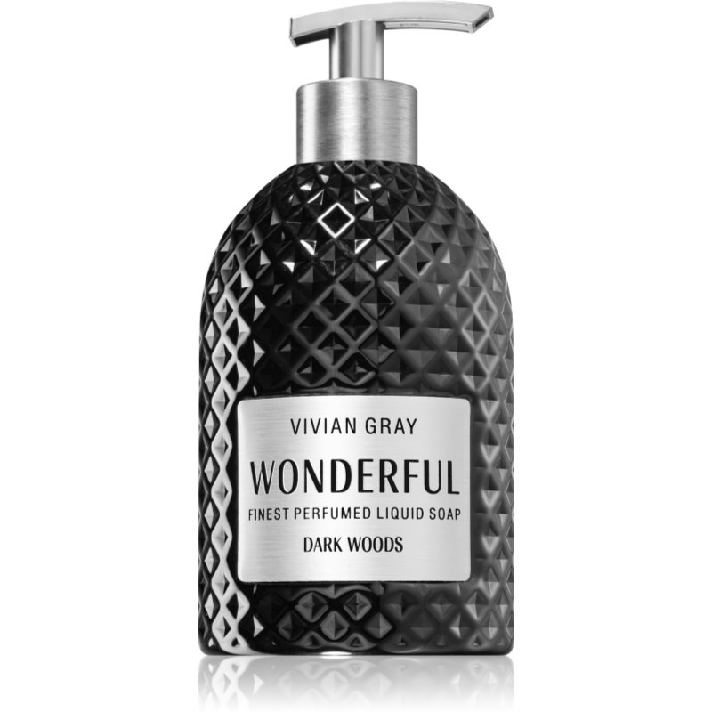 Vivian Gray Wonderful Dark Woods luxusní tekuté mýdlo na ruce 500 ml - parfo.cz