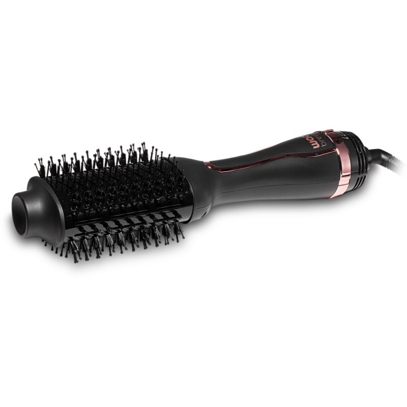 Wad Bravis Oval Hair Brush Dryer kulmofén Black/Rose Gold 1 ks - parfo.cz