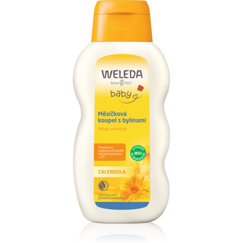 Weleda Baby and Child měsíčková koupel s bylinami 200 ml - parfo.cz