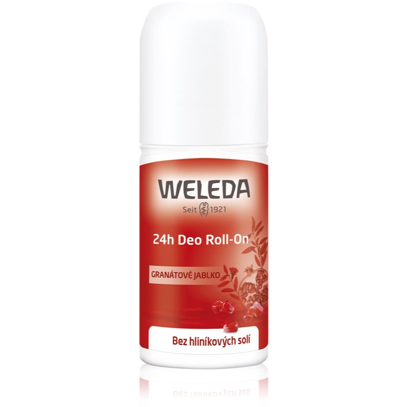 Weleda Granátové jablko deodorant roll-on bez obsahu hliníkových solí 24h 50 ml - parfo.cz
