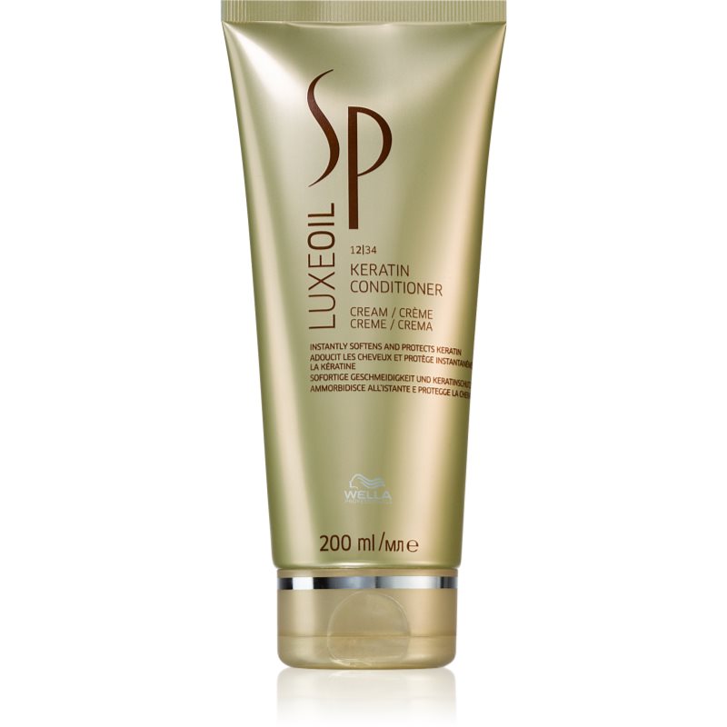 Wella Professionals SP Luxe Oil kondicionér s keratinem pro poškozené vlasy 200 ml - parfo.cz