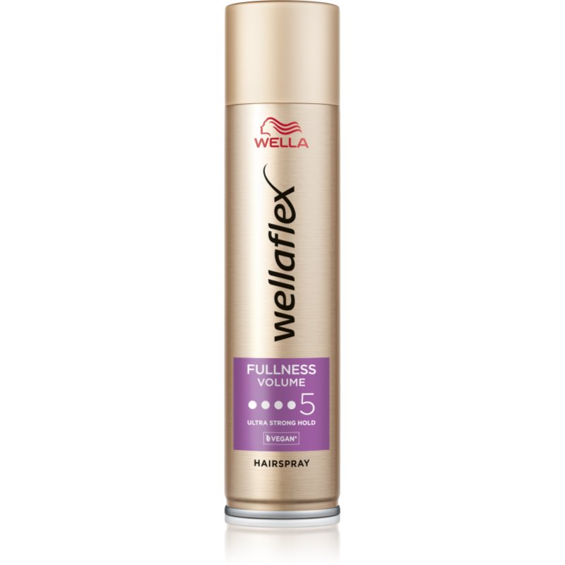 Wella Wellaflex Fullness For Thin Hair lak na vlasy s extra silnou fixací pro pružnost a objem 250 ml - parfo.cz