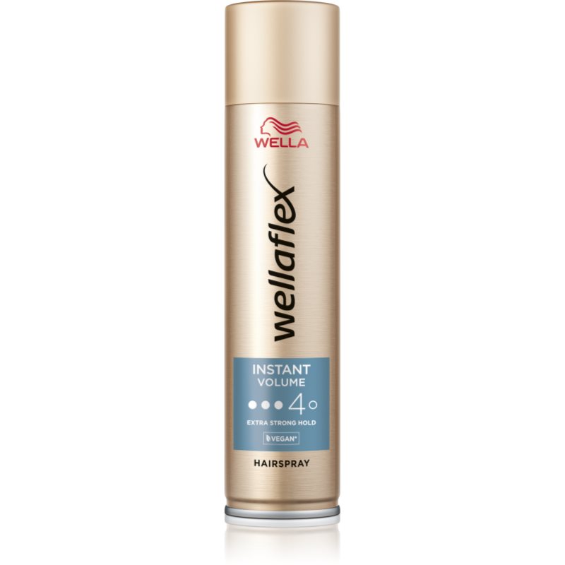 Wella Wellaflex Instant Volume Boost lak na vlasy se silnou fixací pro extra objem 250 ml - parfo.cz