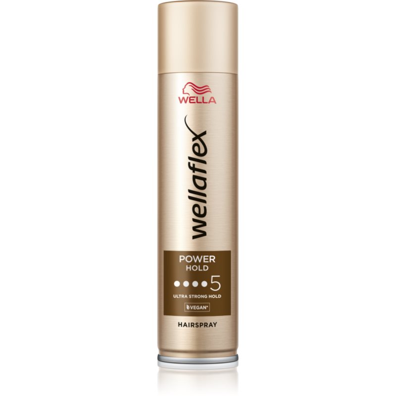 Wella Wellaflex Power Hold Form & Finish lak na vlasy s extra silnou fixací pro přirozenou fixaci 250 ml - parfo.cz