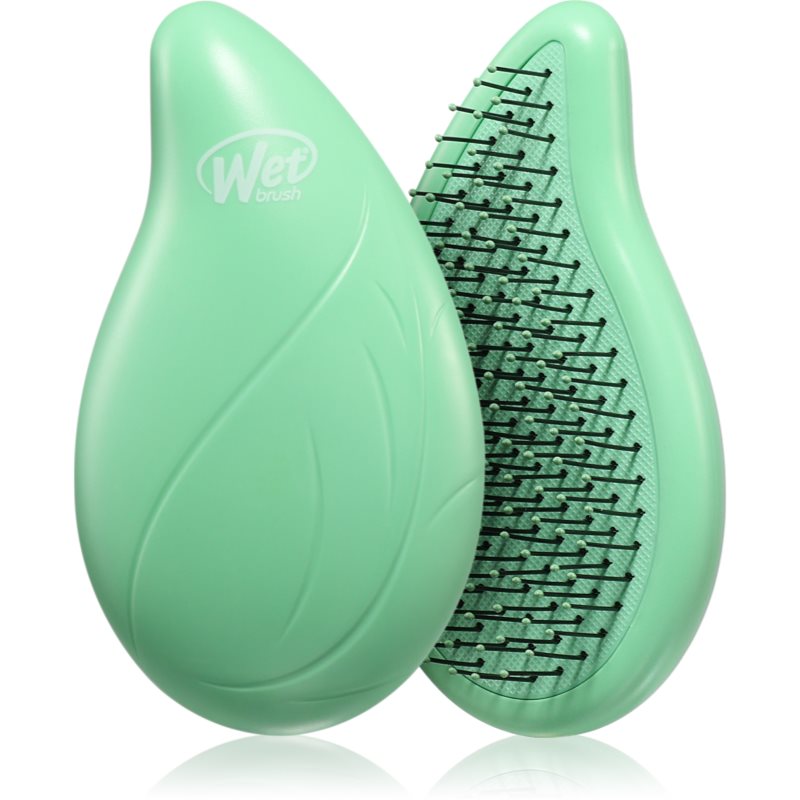 Wet Brush Go Green kartáč pro všechny typy vlasů Green tea tree oil 1 ks - parfo.cz