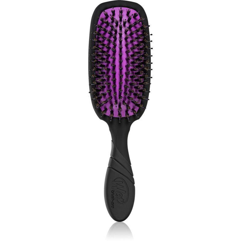 Wet Brush Pro Shine Enhancer kartáč pro uhlazení vlasů Black-Purple 1 ks - parfo.cz