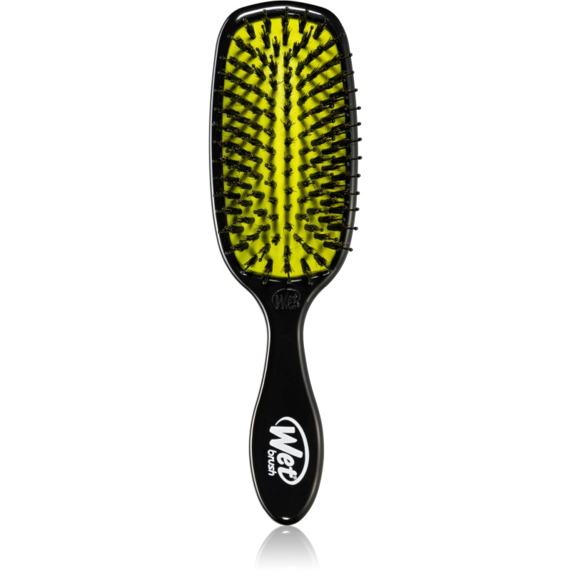 Wet Brush Shine Enhancer kartáč pro lesk a hebkost vlasů Black-Yellow 1 ks - parfo.cz