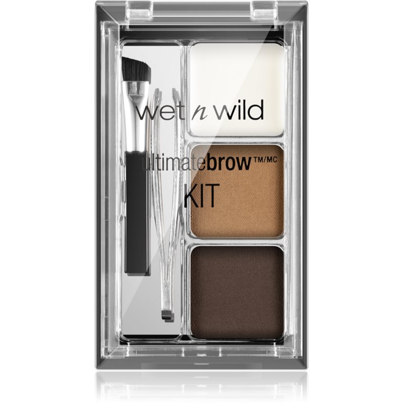 Wet n Wild Ultimate Brow sada pro dokonalé obočí odstín Ash Brown 2
