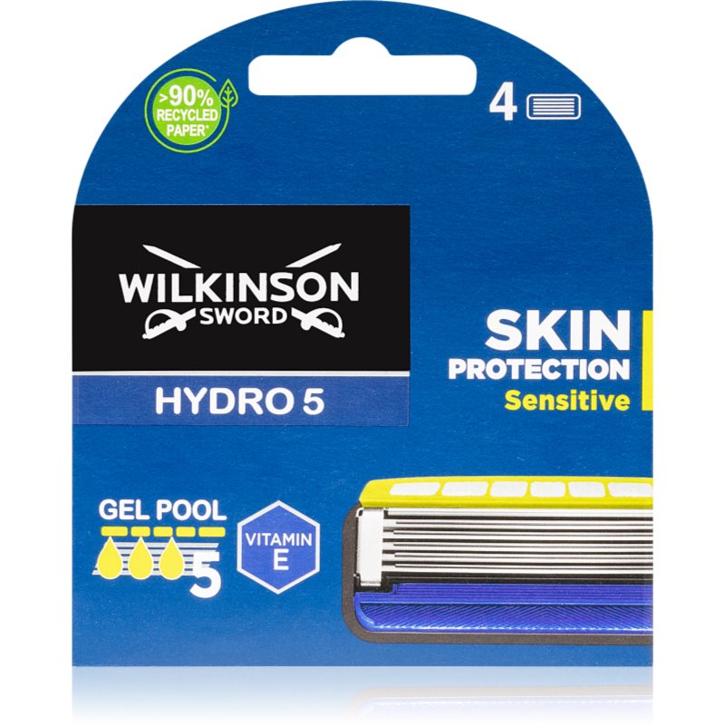 Wilkinson Sword Hydro5 Skin Protection Sensitive náhradní břity 4 ks - parfo.cz