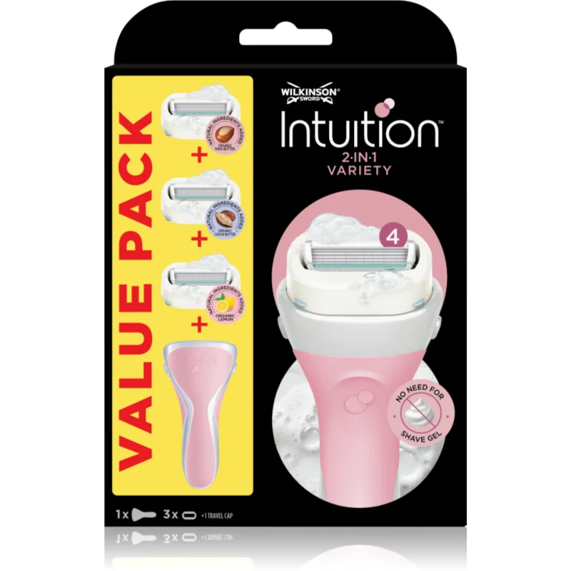 Wilkinson Sword Intuition Variety Edition sada na holení pro ženy 1 ks - parfo.cz