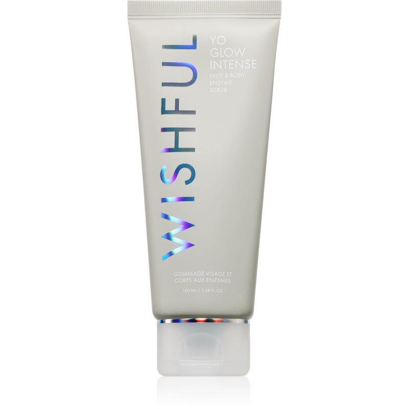 Wishful Yo Glow Intense Face & Body Enzyme Scrub peeling na obličej i tělo 100 ml - parfo.cz