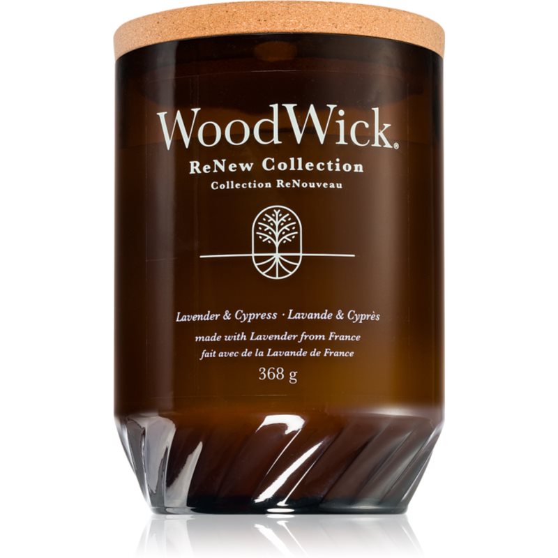 Woodwick Lavender & Cypress vonná svíčka 368 g - parfo.cz