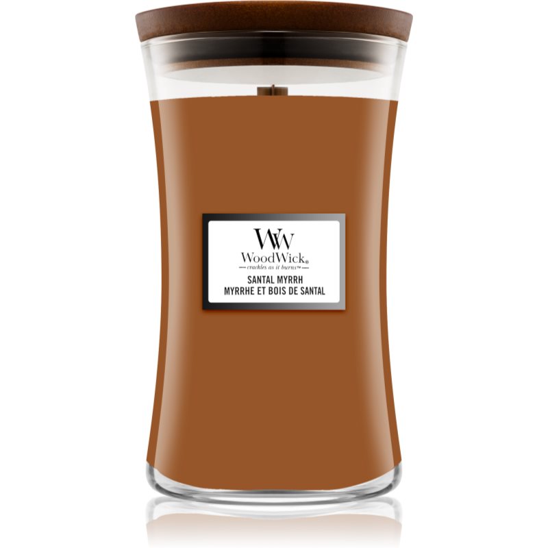 Woodwick Santal Myrrh vonná svíčka 610 g - parfo.cz