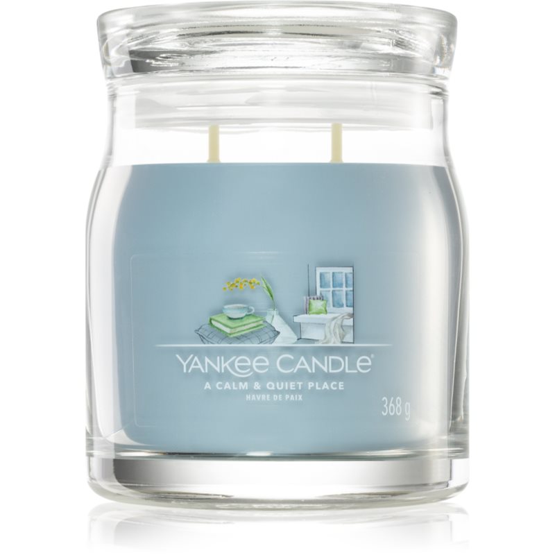 Yankee Candle A Calm & Quiet Place vonná svíčka Signature 368 g - parfo.cz