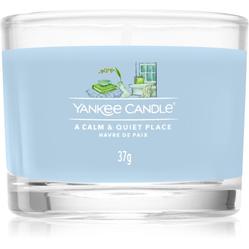 Yankee Candle A Calm & Quiet Place votivní svíčka I. Signature 37 g - parfo.cz