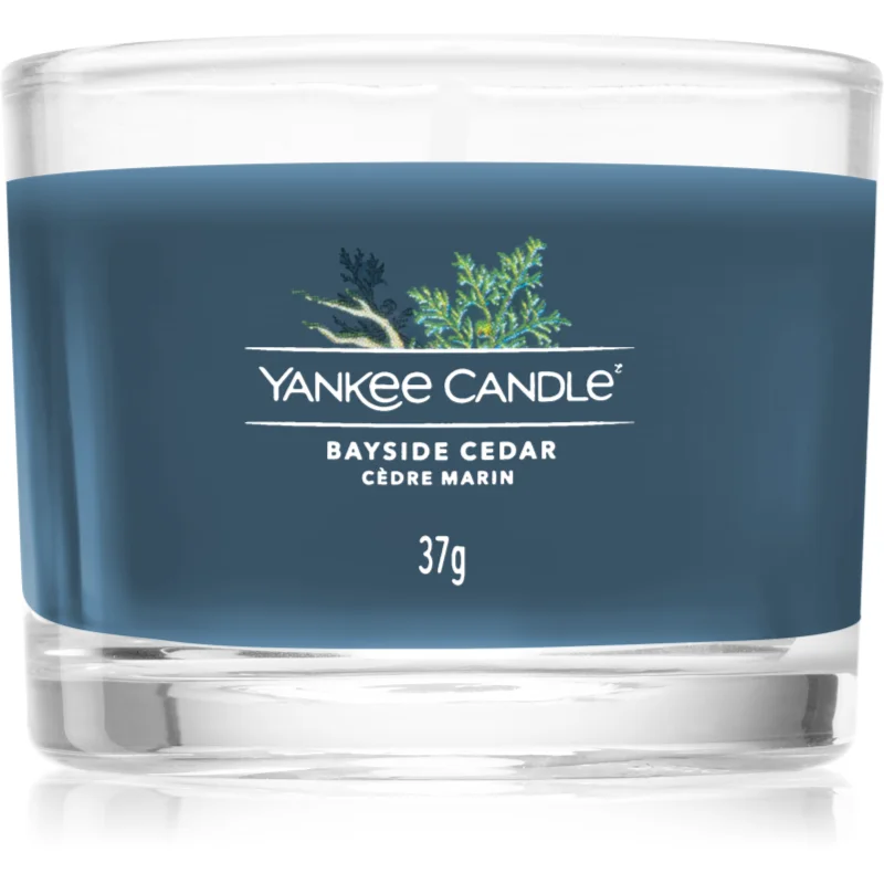 Yankee Candle Bayside Cedar votivní svíčka 37 g - parfo.cz
