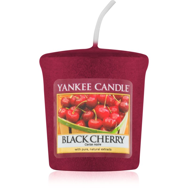 Yankee Candle Black Cherry votivní svíčka 49 g - parfo.cz