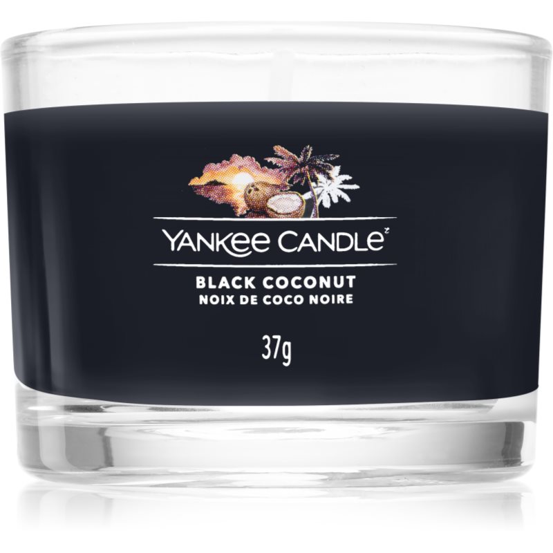 Yankee Candle Black Coconut votivní svíčka Signature 37 g - parfo.cz