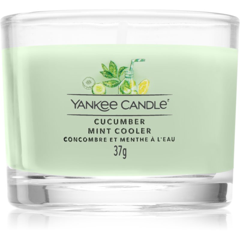 Yankee Candle Cucumber Mint Cooler votivní svíčka Signature 37 g - parfo.cz