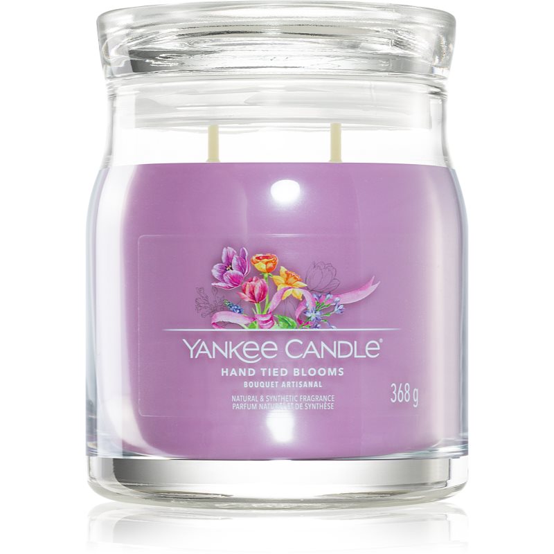 Yankee Candle Hand Tied Blooms vonná svíčka Signature 368 g - parfo.cz