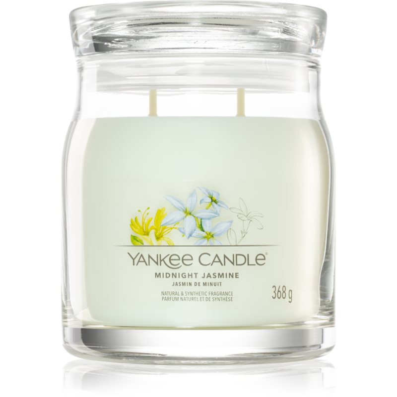 Yankee Candle Midnight Jasmine vonná svíčka I. Signature 368 g - parfo.cz