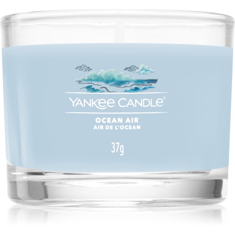 Yankee Candle Ocean Air votivní svíčka glass 37 g - parfo.cz