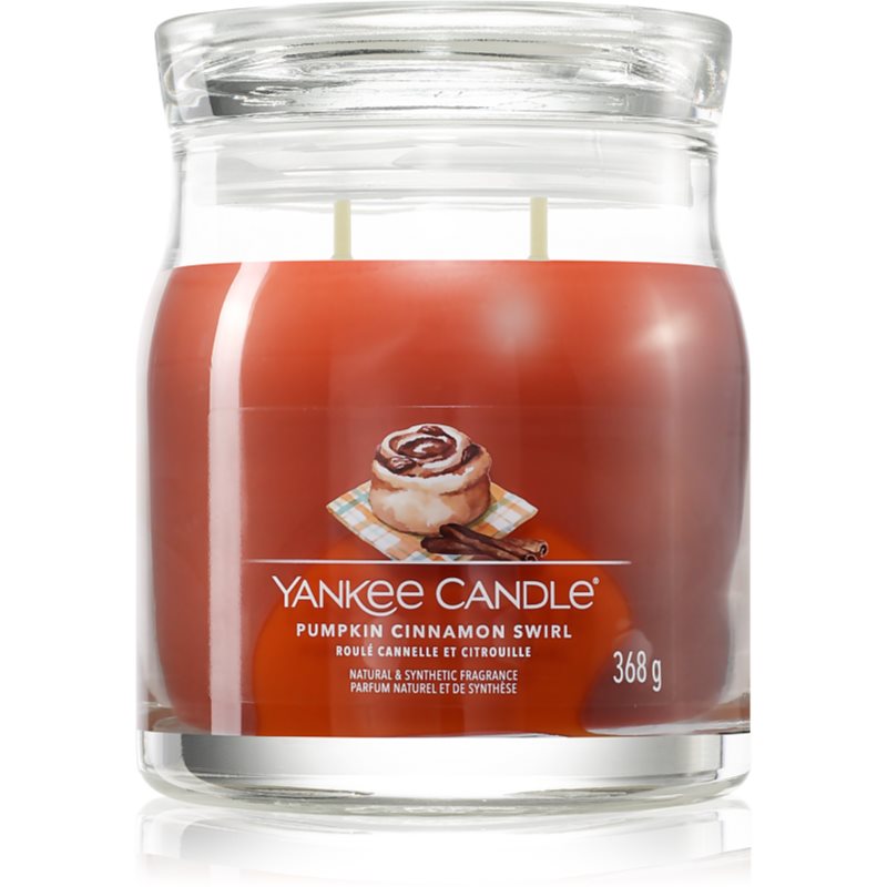 Yankee Candle Pumpkin Cinnamon Swirl vonná svíčka 368 g - parfo.cz