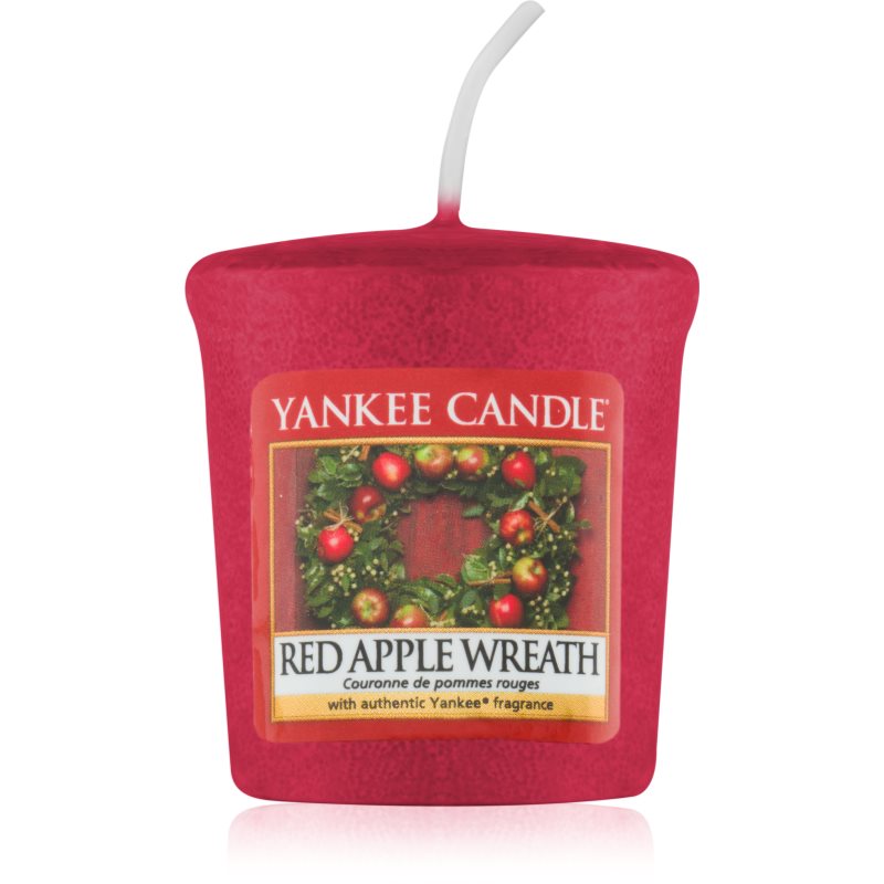 Yankee Candle Red Apple Wreath votivní svíčka 49 g - parfo.cz