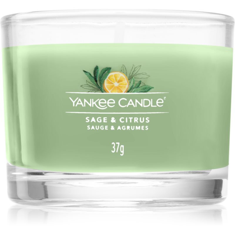 Yankee Candle Sage & Citrus votivní svíčka Signature 37 g - parfo.cz