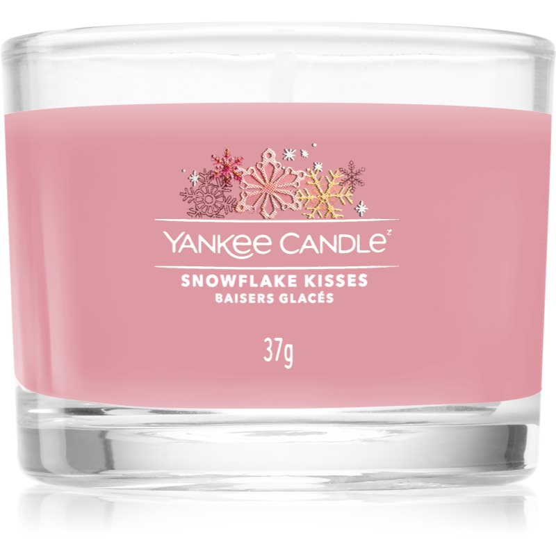 Yankee Candle Snowflake Kisses 1 Mini Votive votivní svíčka 37 g - parfo.cz