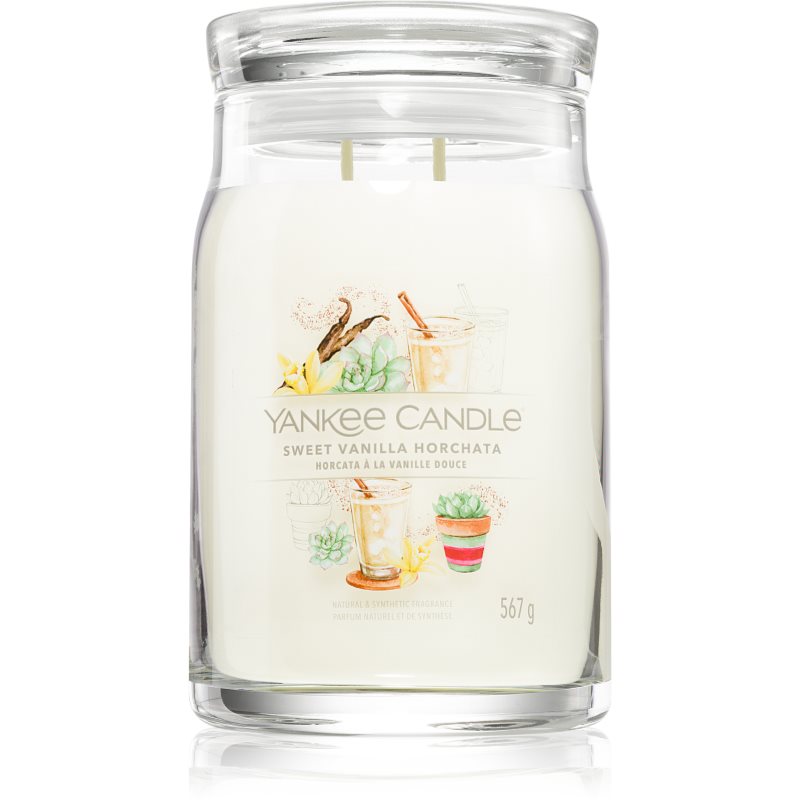 Yankee Candle Sweet Vanilla Horchata vonná svíčka 567 g - parfo.cz