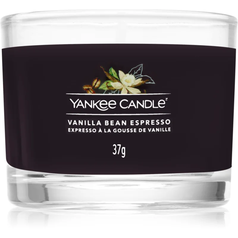 Yankee Candle Vanilla Bean Espresso votivní svíčka 37 g - parfo.cz