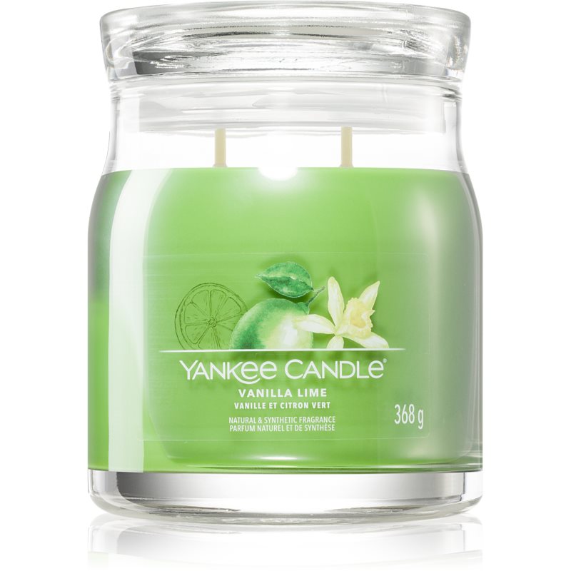 Yankee Candle Vanilla Lime vonná svíčka Signature 368 g - parfo.cz