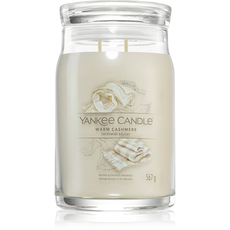 Yankee Candle Warm Cashmere vonná svíčka 567 g - parfo.cz