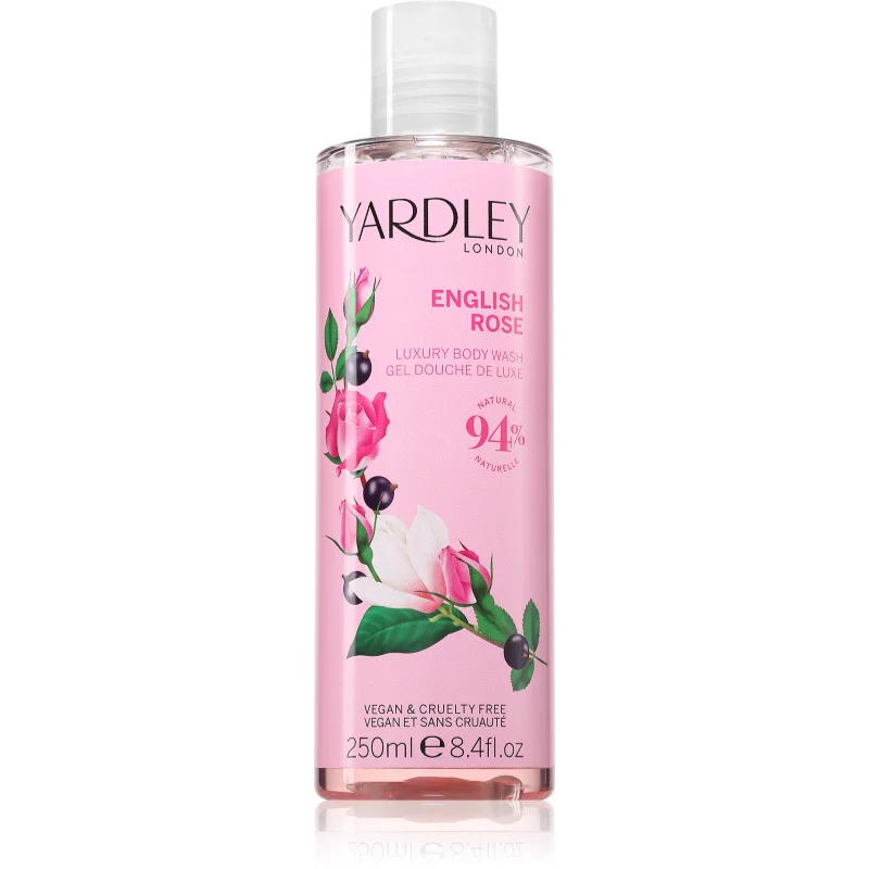 Yardley English Rose sprchový gel pro ženy 250 ml - parfo.cz