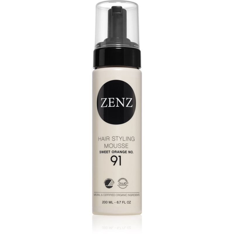 ZENZ Organic Sweet Orange No. 91 pěnové tužidlo pro poškozené vlasy 200 ml - parfo.cz